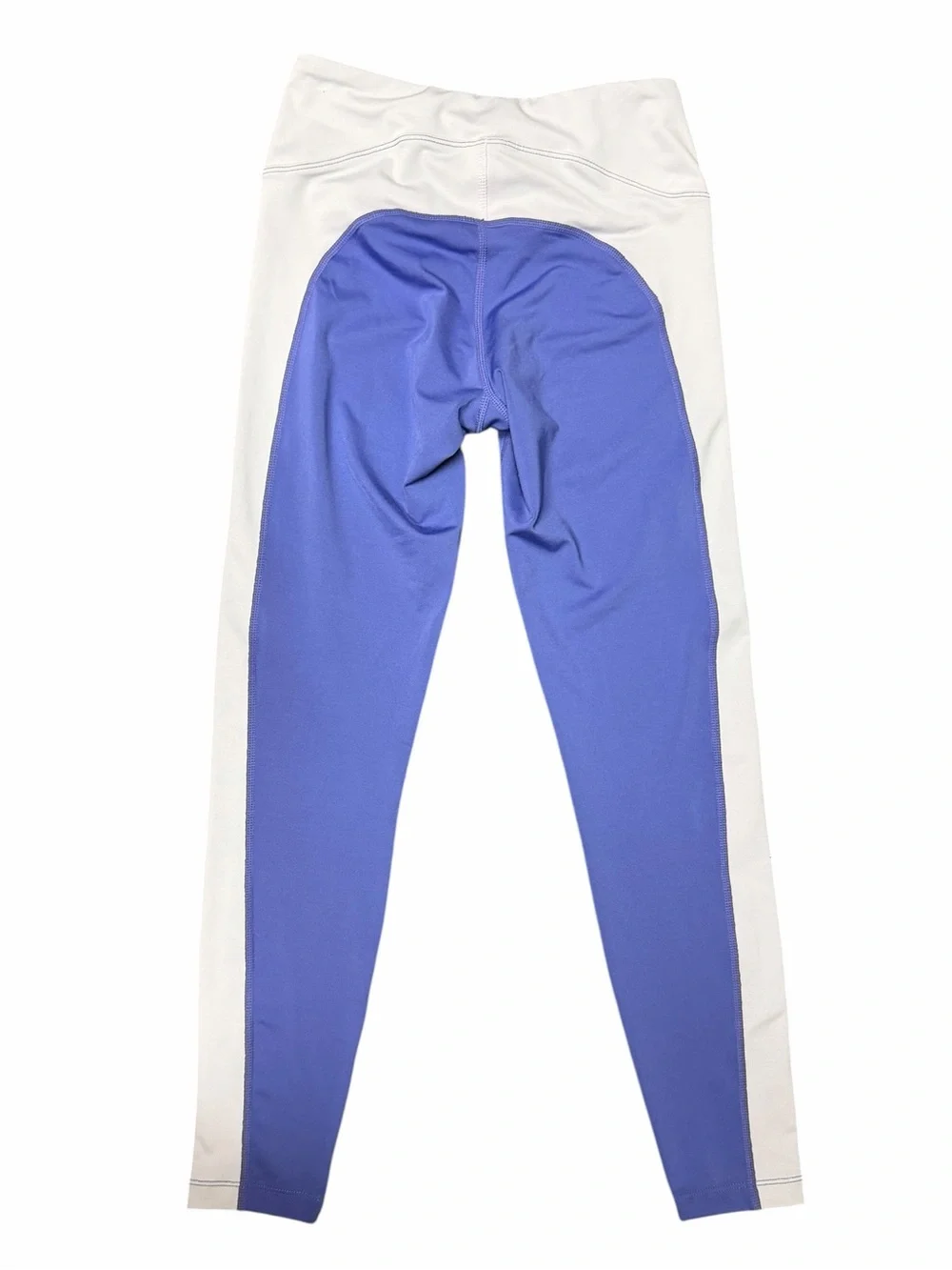 ASICS Periwinkle Blue 7/8 Performance Tight Leggings XS Colorblock Athletic Vibe